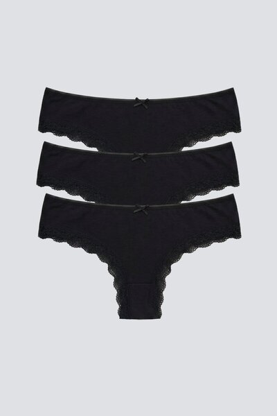 Brix Women's Triple Pack Brazilian Briefs 4376