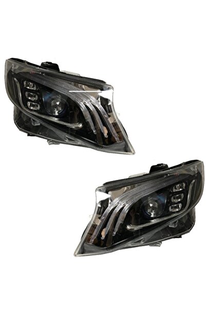 autogp Mercedes vito w447 maybach ön far seti takımı ledli