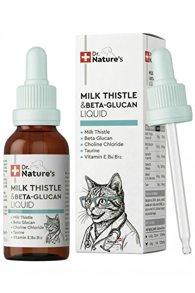 Dr. Nature's Drnatures Cat Milk Thistle Plus Kedilerde Karaciğer Destekleyici...