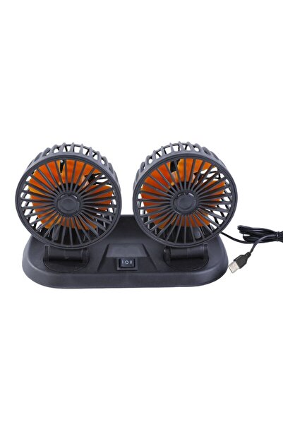 Space Çift başlıklı fan araç ve tır için 5v usb girişli / HAFA31