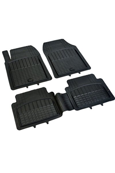 Pufi Space Kauçuk Paspas Universal Racing Havuzlu Siyah / TEPAY510-S