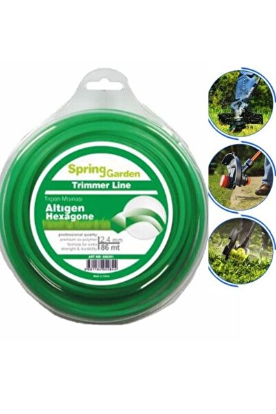 SPRING GARDEN Tırpan Misinası 2.4 Mm Altıgen-hexagone 86mt