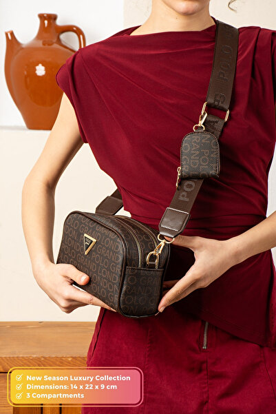 POLOGRAND London هدية مميزة في علبة أنيقة، هدية مثالية لعيد الحب، حقيبة كتف ف...