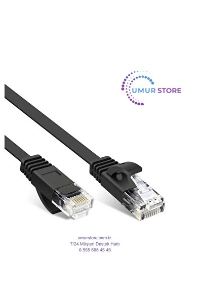 Herz Cat5 RJ45 Slim Internet Bağlantı Kablosu