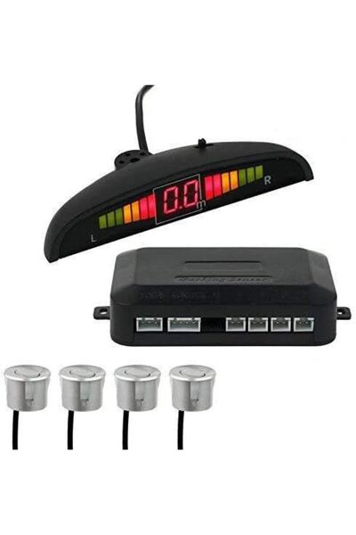 AEM AEMPART Araç geri park sensörü türkçe ses ikazlı gri göz 22mm
