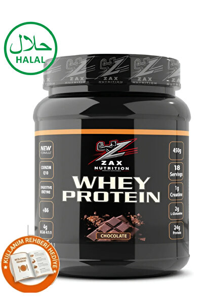 zax nutrition WHEY PROTEİN 450 GR ÇİKOLATA AROMALI