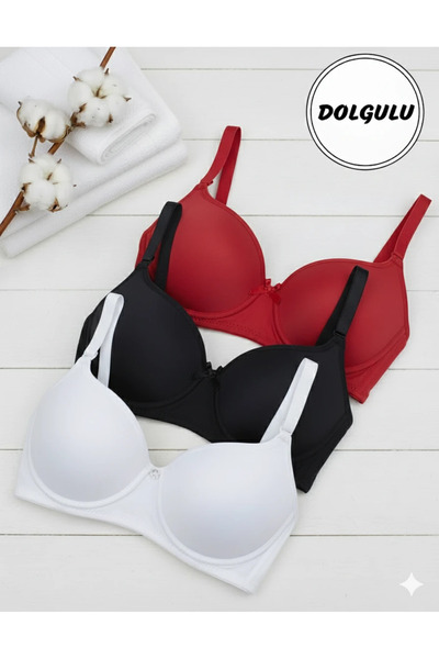 WINNERAIN Sutien cu burete triplu - Utilizare zilnică confortabilă - Cu sârmă...