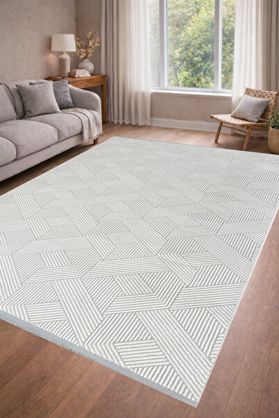 ünalcarpet 4 Metrekare - 6 Metrekare Modern Kalın %100 Akrilik (YÜN) Salon Ot...