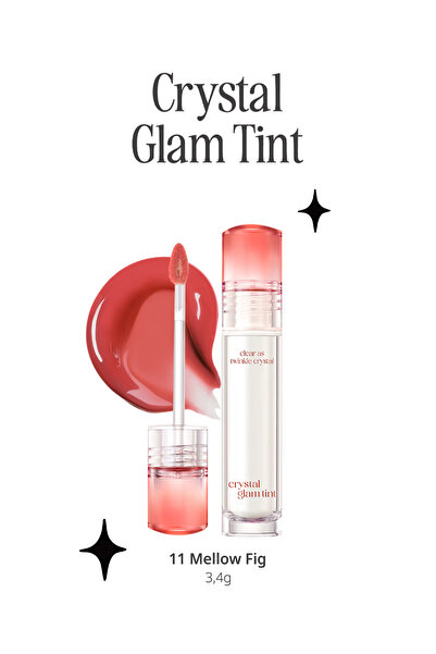 CLIO Yapışkanlık Hissi Vermeyen Yoğun Işıltılı Tint CLIO Crystal Glam Tint (1...