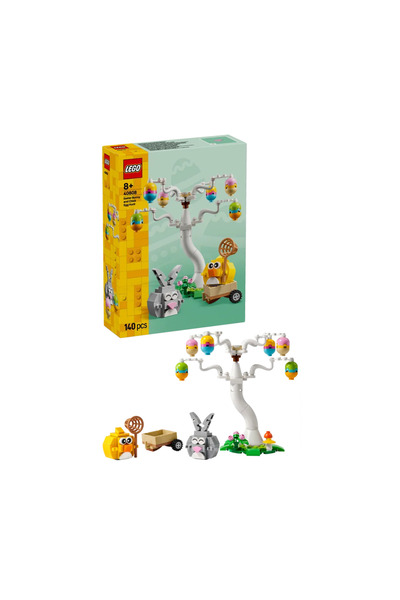 LEGO Πασχαλινό λαγουδάκι και κυνήγι αυγών με κοτόπουλο 40808