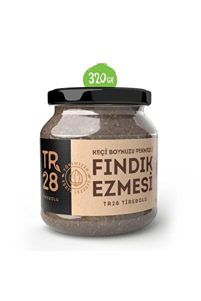TR 28 TİREBOLU Keçi Boynuzu Pekmezli Fındık Ezmesi (320gr)