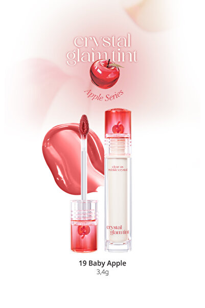 CLIO ملمس غير لزج، لون كريستالي لامع مكثف (19 بيبي أبل) سلسلة أبل