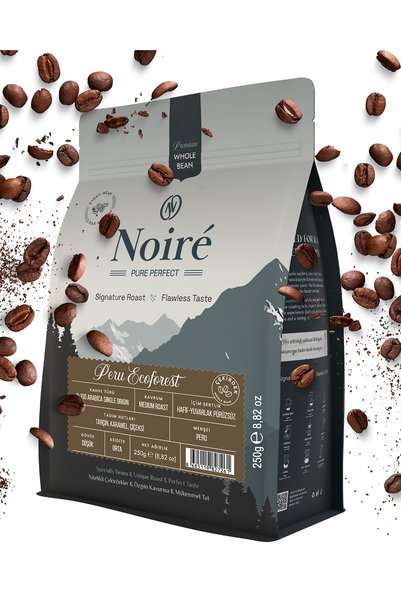 Noire Coffee Peru Ecoforest 100% Arabica Single Origin Core Coffee 250 g
