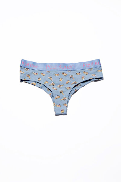 Paul Kenzie X Kurtaran Ev - Patterned Women's Cheeky Panties - Poppy