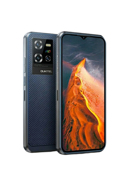oukitel Telefon robust WP50 albastru, subțire, 5G, ecran mare 6,6", 16 GB RAM...