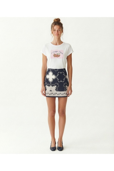 Yargıcı A Form Normal Waist Skirt