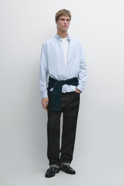 Massimo Dutti 100% cotton Oxford shirt