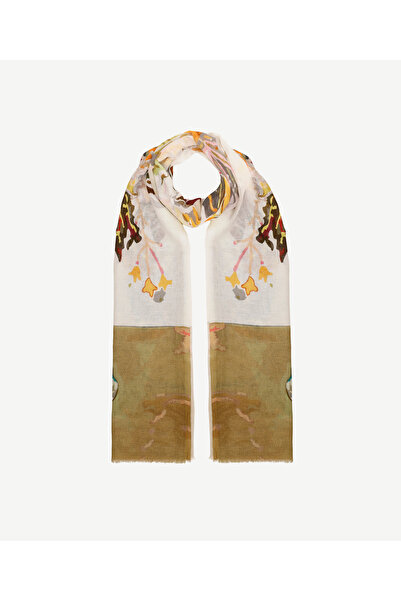 Yargıcı Floral patterned shawl