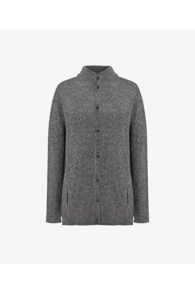 Yargıcı Regular Dik Yaka Uzun Kol Hırka