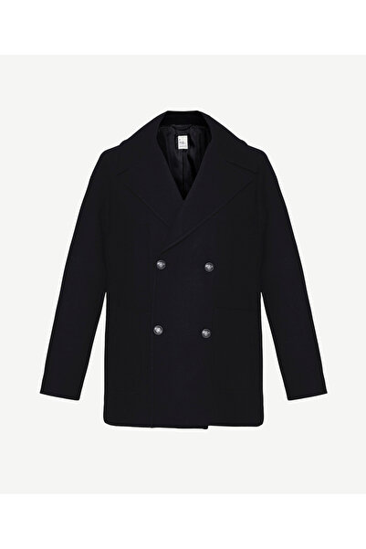 Yargıcı Regular Kırlangıç Yaka Uzun Kol Palto