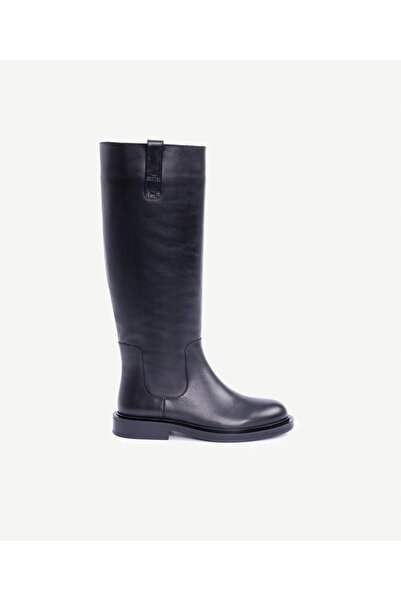 Yargıcı Deri Binici Çizmesi