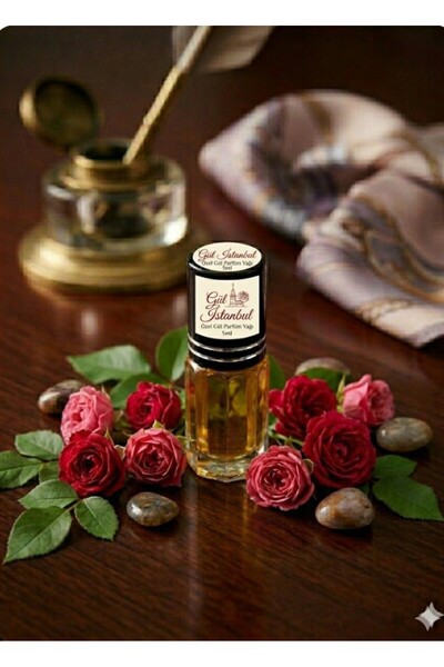 enas kozmetik Gül İstanbuli Esans Parfüm 3 ml Alkolsüz