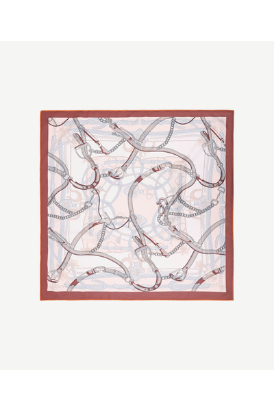 Yargıcı Desenli Fular