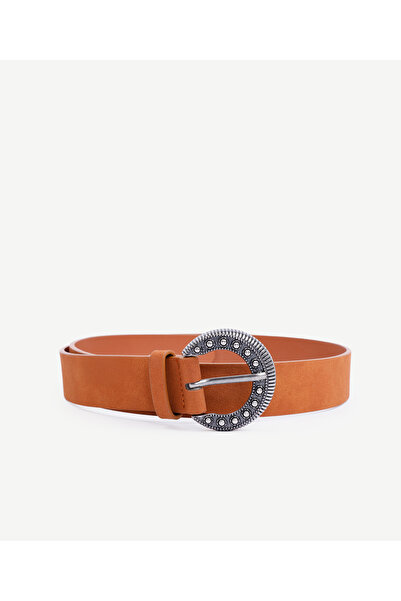 Yargıcı Ethnic Buckle Detailed Belt