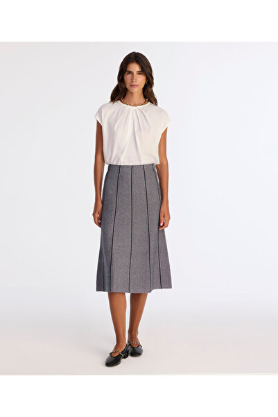 Yargıcı A Form Normal Waist Skirt