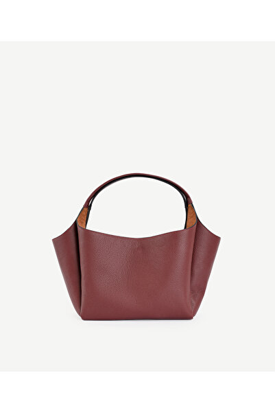 Yargıcı حقيبة كتف جلدية مبطنة من الكانتارا