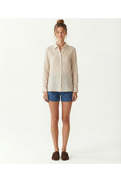 Yargıcı Regular Shirt Collar Long Sleeve Shirt