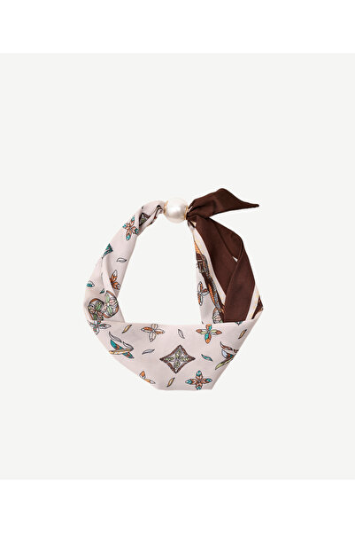 Yargıcı İnci Detaylı Fular