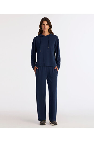 Yargıcı Regular Hooded Collar Long Sleeve Sweatshirt