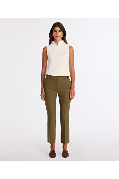 Yargıcı Bootcut Normal Waist Trousers