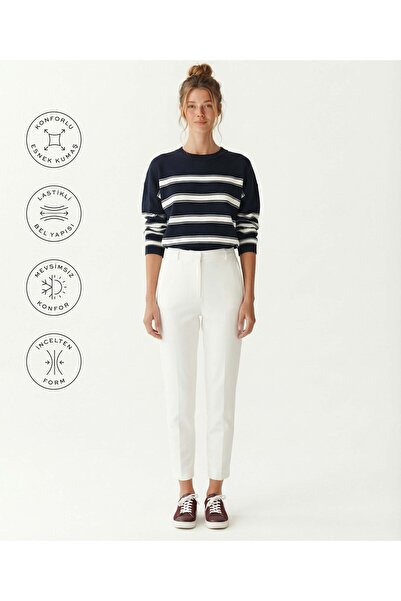 Yargıcı بنطلون بخصر عادي مدبب