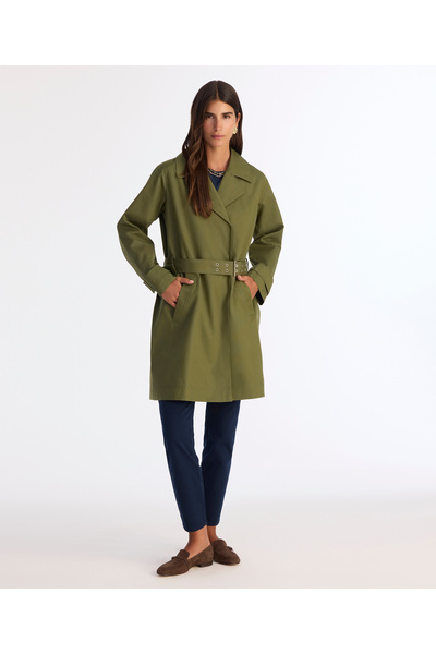 Yargıcı Regular Jacket Collar Long Sleeve Top Coat