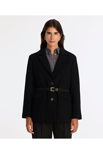 Yargıcı Regular Swallow Collar Long Sleeve Jacket