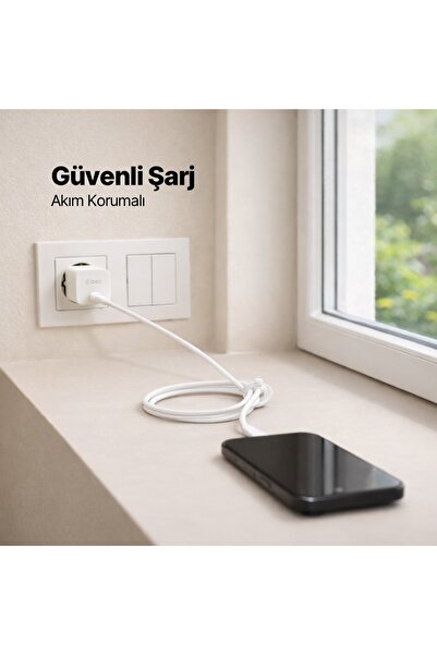 Ttec SmartCharger GAN 45W AVS PD Seyahat Hızlı Şarj Aleti