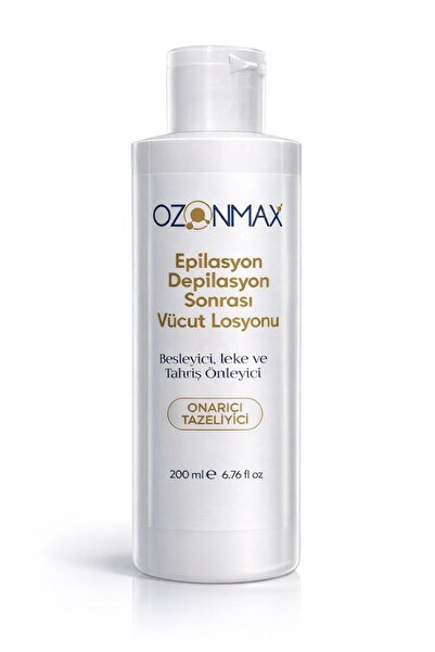 ozonmax Epilasyon Depilasyon Sonrası Vücüt losyonu 200 ml-besleyici leke ve