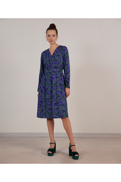 Yargıcı فستان برقبة على شكل حرف V