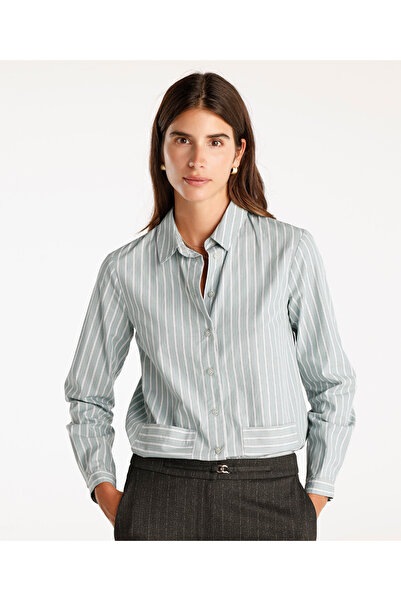 Yargıcı Kontrast Renkli Gömlek