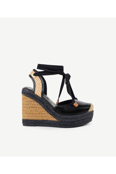 Yargıcı Custom Jute Painted Leather Espadrille