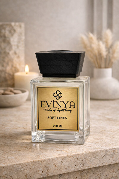 Bambu Çubuklu Oda Kokusu Soft Linen 200 ml – Uzun Süre Kalıcı Temiz Çarşaf Kokusu
