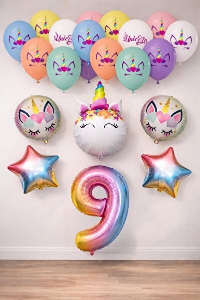 Patladı Gitti Set de sărbătoare pentru petrecerea de aniversare cu tematică u...