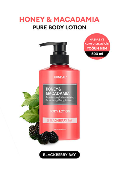 Kundal Nemlendirici ve Besleyici Vücut Losyonu KUNDAL Honey & Macadamia Pure ...