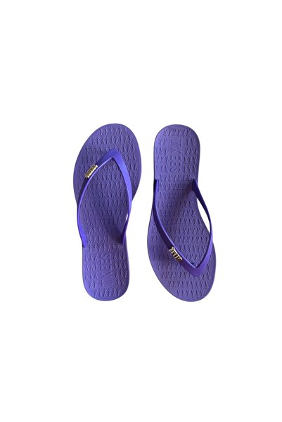 Tkees Женски лилави сандали с разделени пръсти за плаж