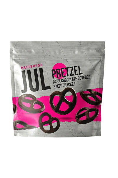 Patiswiss Jul Pretzel Bitter Çikolata Kaplı Tuzlu Kraker 110G