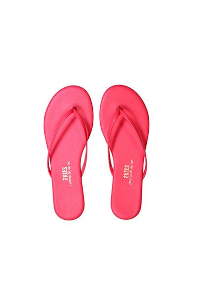 Tkees Women's Classic Pink Stylish Daily Flip Flops Slipper