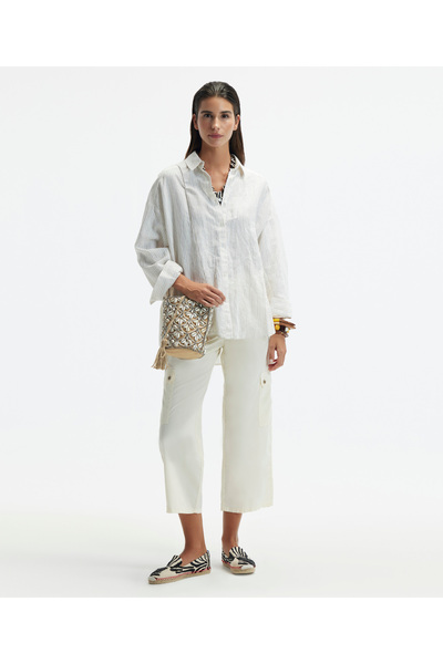 Yargıcı Cargo Pocket Detailed Loose Cut Trousers