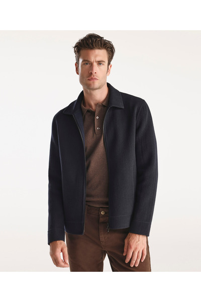 Yargıcı Zippered Men's Coat